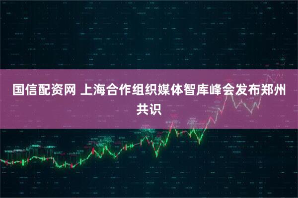 国信配资网 上海合作组织媒体智库峰会发布郑州共识